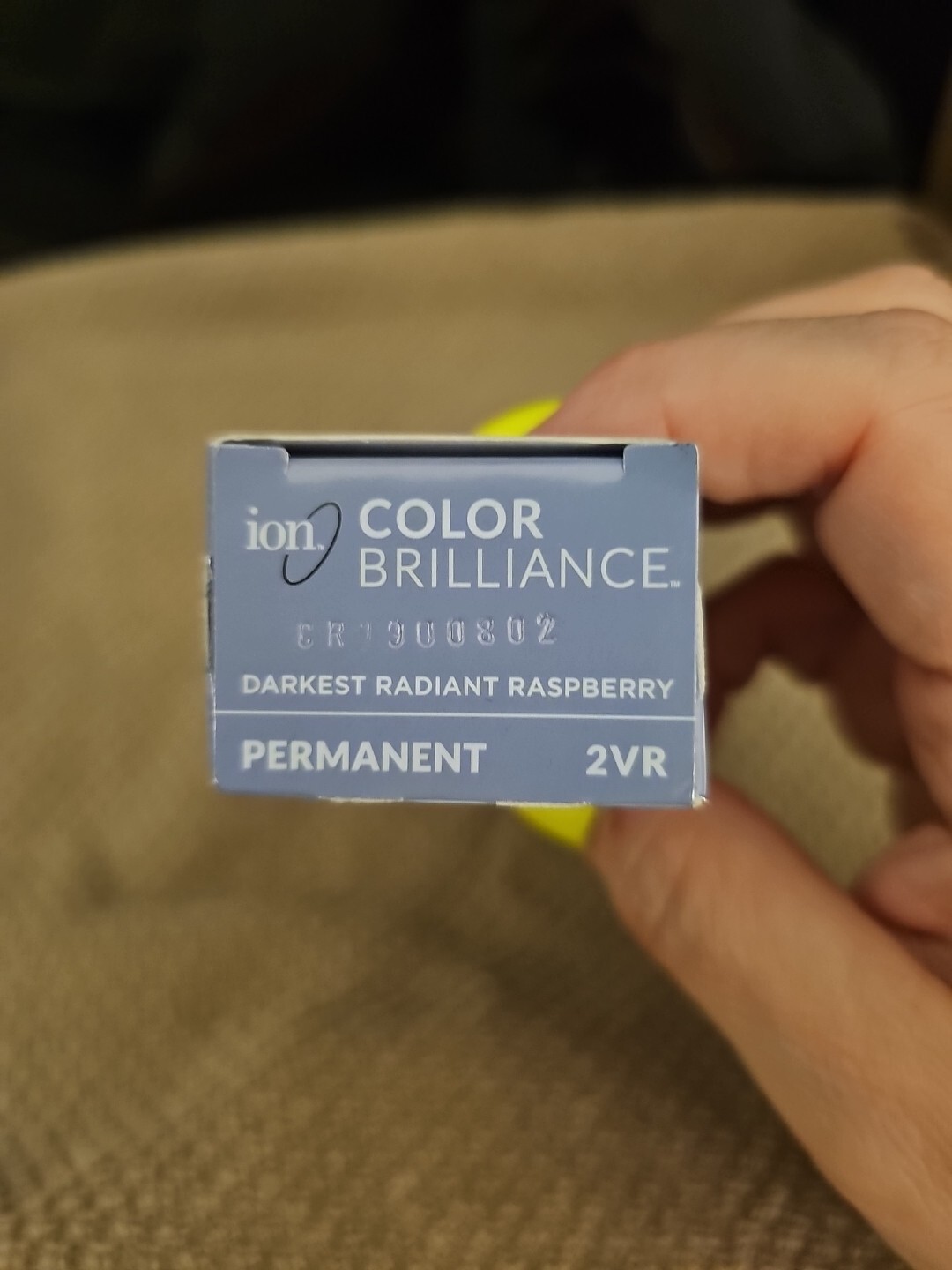ion COLOR BRILLIANCE Permanent Creme Hair Color Darkest Radiant Raspberry Dye