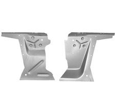 65 66 Mustang Rear Fender Apron Pair Right Left Weld Through Primer Dynacorn