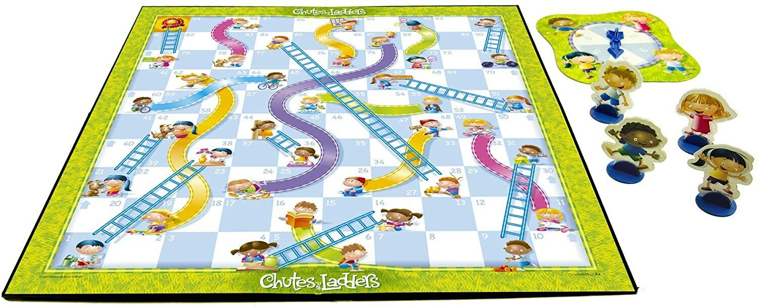 Chutes and Ladders: Peppa Pig Edition Kids Board Game, Preschool Board Games  for 2-4 Players 