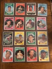 Fred Kipp 1959 Topps Baseball Card (Sale Is For Card In Title) (10,246}