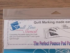 NIP Fulll Line Stencil 33000 Rabbit Hole Flowers Bubble Border Quilts Embroidery