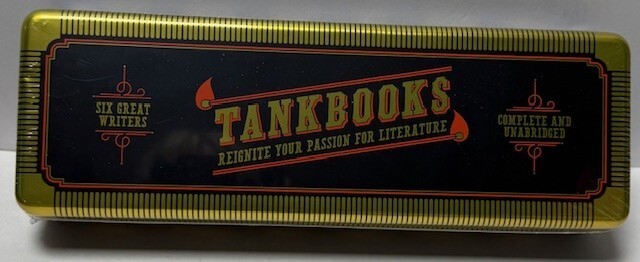tank books cigarette TANK Cigarette Book Set, Black, New, Tin Dented