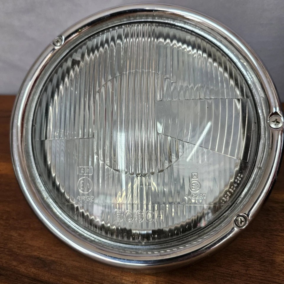 VW T2 H4 Bulli Scheinwerfer bis 73 Bosch mit Chromring 211 941 040 H - Bild 2 von 4