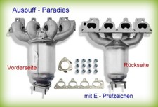 Krümmer- Katalysator für Opel Corsa C 1.4 16V 66KW / 90PS X01 Motor: Z14XE + Kit