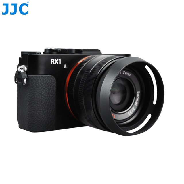 JJC Paraluce in metallo per Sony DSC-RX1, DSC-RX1R II, RX1R, RX1R III DSLR, sostituzione paraluce SONY LHP-1