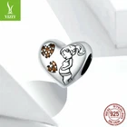 VALENTINO Moda Donna Autentico S925 Argento Sterling Amore Materno Charms Fit Bracciali