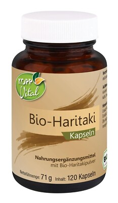 KOPP Vital  Bio-Haritaki 120 Kapseln 71 g Haritaki-Früchte biologischem Anbau