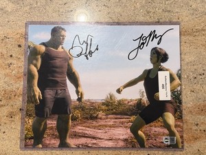 ユマサーマン　サイン　オートグラフ　8×10インチ　オートマニア　SWAU 座間味島｜マリンアクティビティ｜1.5～2時間】やりたいこと全部叶える 芸術写真