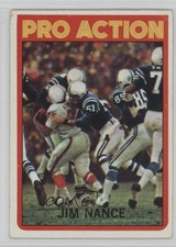 1972 Topps Pro Action Jim Nance #119 1g9