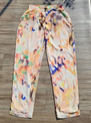 #ad Dani Collection Womens Sz Large Pants Multicolored $12.00