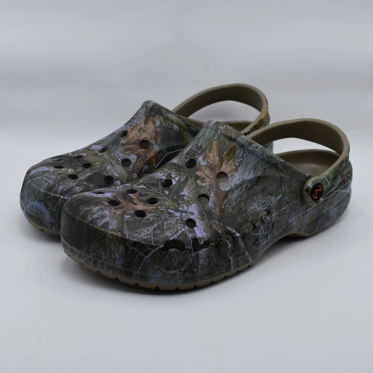 Crocs Classic Spray Camo Sandals Blue Black Iconic Comfort Mens 9/Womens 11 NWT Crocs Camouflage Sandals for Men for sale | eBay main image 3