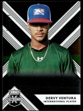 2018 Panini Elite Extra Edition Dervy Ventura Rookie 513/999 International #196