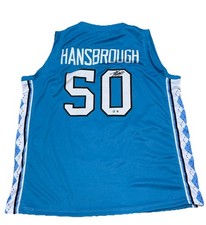 TYLER HANSBROUGH signed (NORTH CAROLINA TAR HEELS) jersey BECKETT BAS BV10279