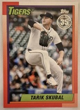 2025 Topps 35th 1990 Anniversary #90B2-39 TARIK SKUBAL Detroit Tigers