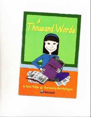 A Thousand Words Below Level Grade 4: Harcourt - Paperback, by Hsp - Very Good j
