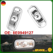 2x Blinkleuchte für Audi A3 8P A4 8E B7 A6 4F 8E0949127 Seitenblinker Blinker