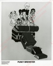 PUNKY BREWSTER Press Photo 8X10 Soleil Moon Frye animation