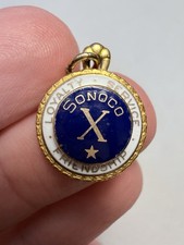 Vintage Sonoco X Loyalty Service Friendship cTo 1/10 10K Gold Filled Charm