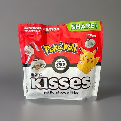 LIMITED EDITION Pokemon Hershey s Kisses New Sealed 10.01 Oz Pkg