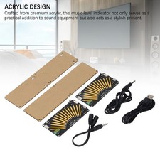 Voice Controlled Music Le-vel Indicator LED -30dB To 2dB 16 Bit Music Le-vel Kit