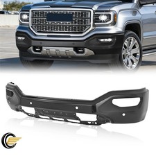 Front Bumper Cover Face Bar For 2016-2018 Gmc Sierra 1500 With Fog Light Holes Front Bumper Cover Face Bar For 2016-2018 Gmc Sierra 1500 With Fog Light Holes