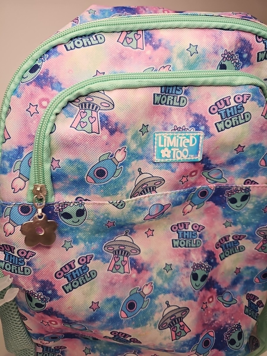 完売品　新品　MILKBOY SPACE BAG スペースバッグ　UFOバッグ LIMITED TOO Backpack Out Of This World Aliens Spaceship Retired