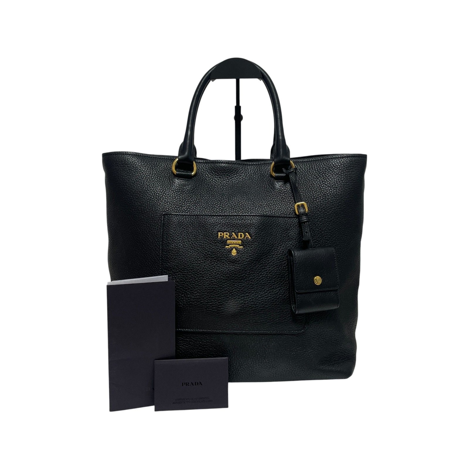 Prada Vitello Daino Tote and Shoulder Bag H00188 148687351 thumbnail 9