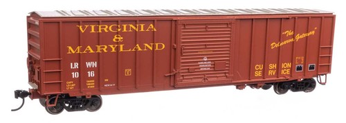 Walthers ~ Escala HO ~ 50' ACF Boxcar ~ Virginia y Maryland LRWN #1016 ~ 910-1898 | Zustand: New