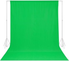 Green Background Backdrop - 5x7 FT Backdrops for Photography, Screen, Photo