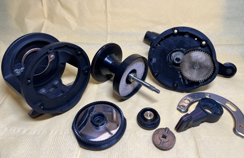 Shimano TLD 5 Lever Drag Classic Fishing Reel Cleaned and Serviced Nice - Picture 6 of 11