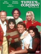 THREE'S COMPANY - The Complete Fourth 4 Four Season DVD
