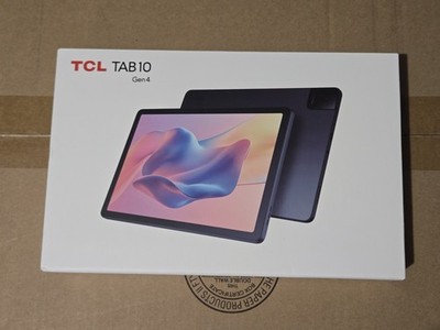 TCL TAB 10 Gen 4 Android Tablet, 10.1  FHD IPS 128GB 8C CPU 12GB (4+8) Ram