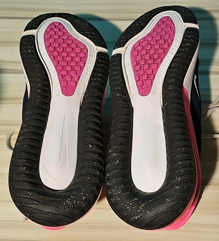 Nike Air Max 270 GO TD 'Dark Obsidian Fierce Pink' Women Sz 7.5 /6 Youth Clean!