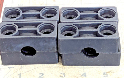 (4) Stauff SPAL-4019-PA-H 19mm (3/4 ) Group 4S Clamp Assembly Fire-Proof [B9B4]