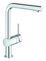 Grohe Minta Einhand-SpüLtischbatterie Mit Ausziehbarer Brause L... 30274000