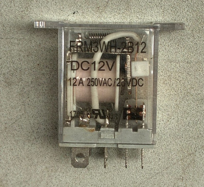 10Pcs / 12V DPDT Power Relay - 12A 250VAC/28VDC Contacts