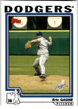 2004 Topps #260 Eric Gagne Los Angeles Dodgers MLB Baseball