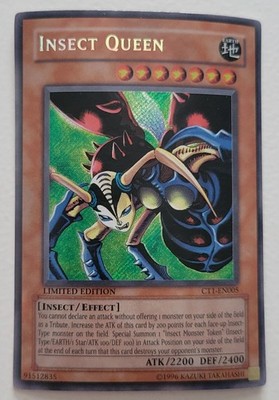 JP) Yugioh - Konami - Yu-Gi-Uh! - Insect Queen - CT1-EN005 - Trading Card