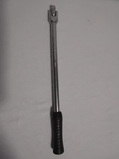 S-K Tools 41653 Flex Head Breaker Bar 1/2" Drive 17" W/Rubber Grip USA SK