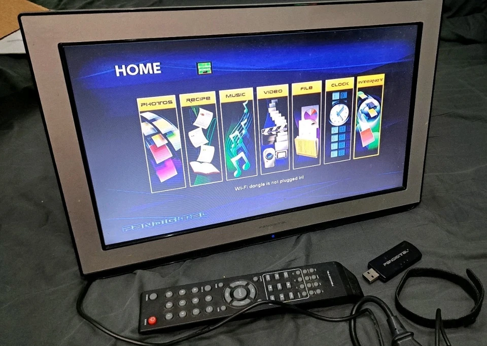 Pandigital PANTV1512 15.6-Inch Kitchen Technology Center W/Remote & WiFi Dongle  - Image 2 of 4