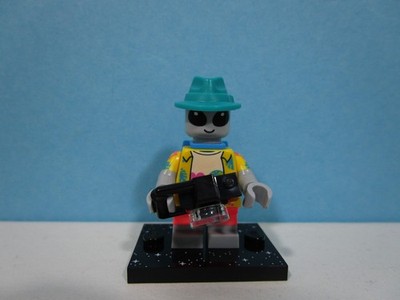 Lego   Minifiguren Serie 26 71046  Nr. 3 col26-3 Alien Tourist