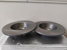 Image of 2x Brake Discs Pair Solid fits SKODA KAROQ NU7 Rear 2017 on 272mm Set Blue Print