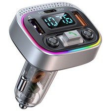 Car Wireless Bluetooth 5.1 FM Transmitter MP3 Player PD USB Car Charger Adapter