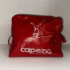Vintage Capezio Red Dance Bag Crossbody Ballet Dancing Since 1887