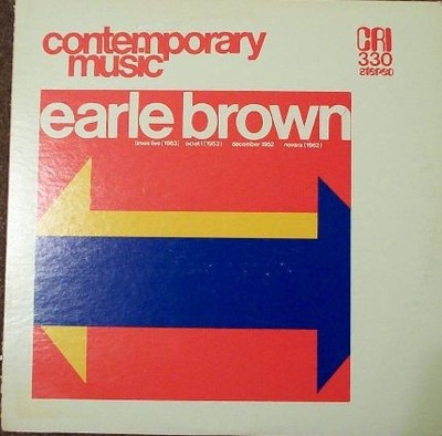 Earle Brown - Music By Earle Brown (LP)