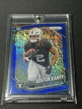 2025 Ashton Jeanty Prizm Blue Shimmer /35