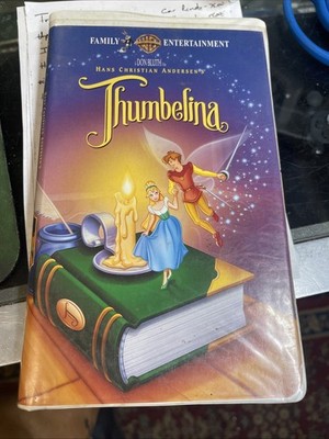 Thumbelina (VHS Clamshell, 1994) Don Bluth Animated Fairytale Musical