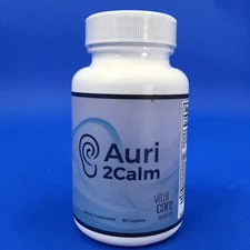 Vital Care World Auri 2Calm Ear Health Vitamins 60 Capsules