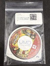Naruto: Ultimate Ninja Heroes (Sony PSP, 2007) Only UMD Disc