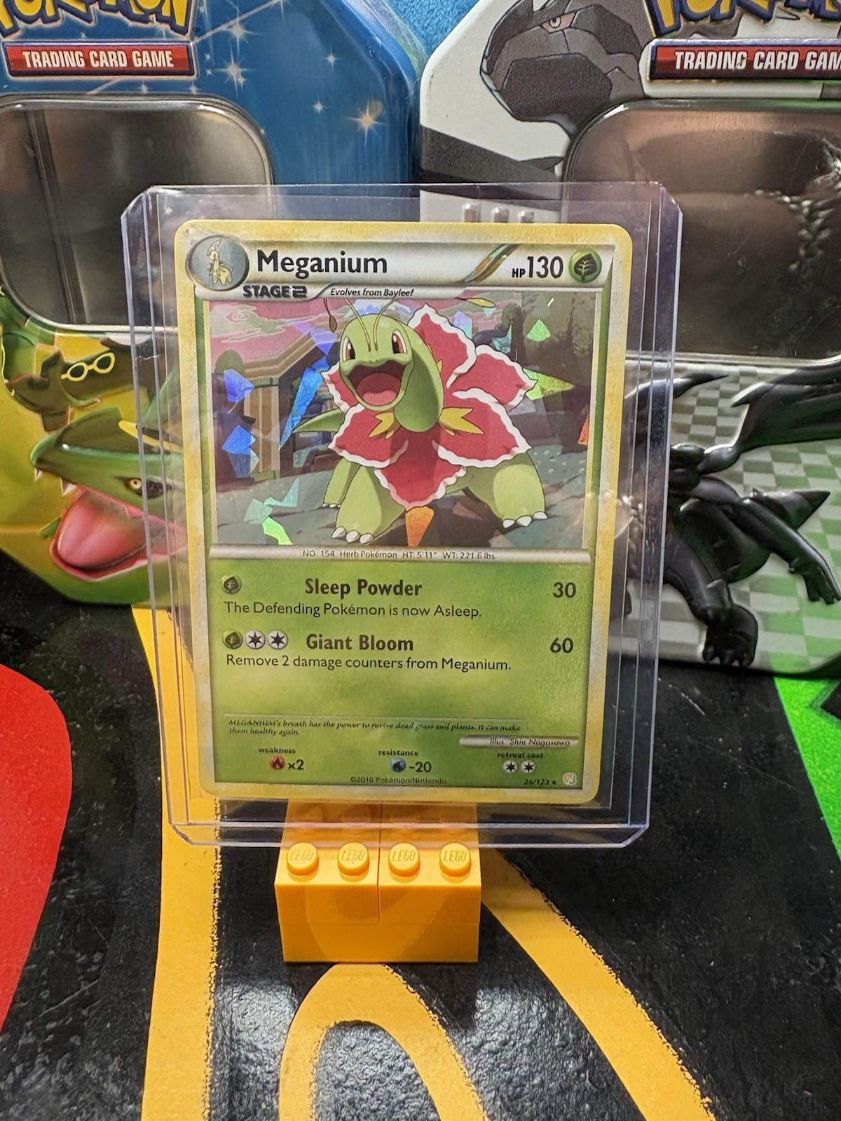 Pokemon HeartGold SoulSilver 26/123 Meganium